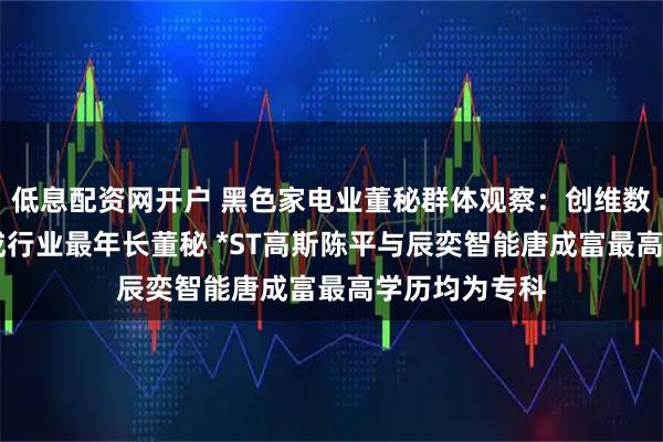 低息配资网开户 黑色家电业董秘群体观察：创维数字张知56岁成行业最年长董秘 *ST高斯陈平与辰奕智能唐成富最高学历均为专科